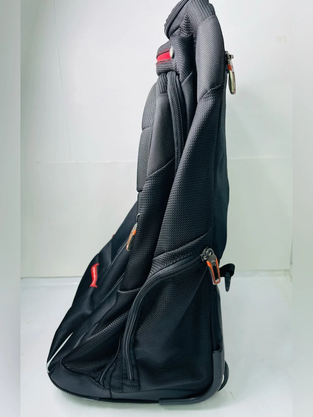High Sierra Adventure Travel 7 Wheeled Backpack Rolling Carry-On Luggage
